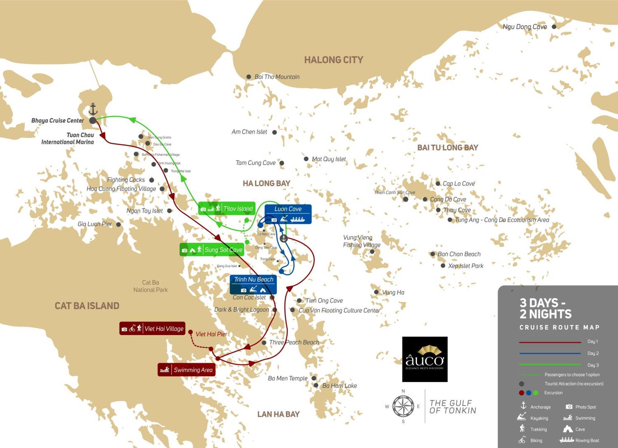 The Au Co Cruise - Managed By Bhaya Cruise Hotel Ha Long Luaran gambar