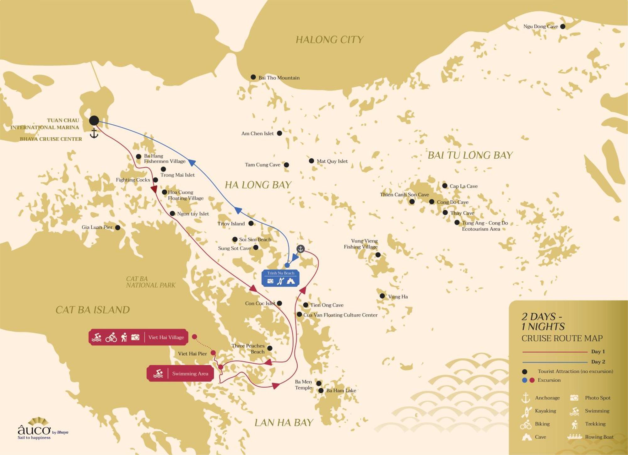 The Au Co Cruise - Managed By Bhaya Cruise Hotel Ha Long Luaran gambar